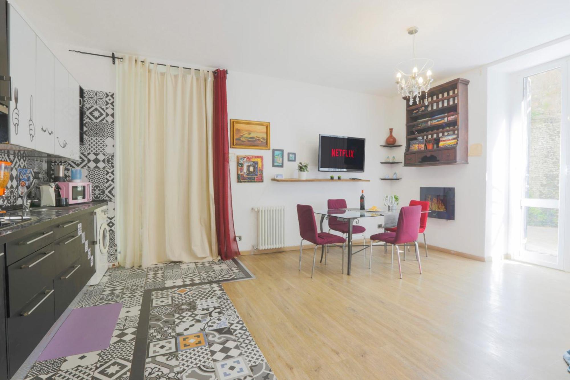 5 Minuti Dal Mare Favoloso Trilocale Con Giardino Apartment Genoa